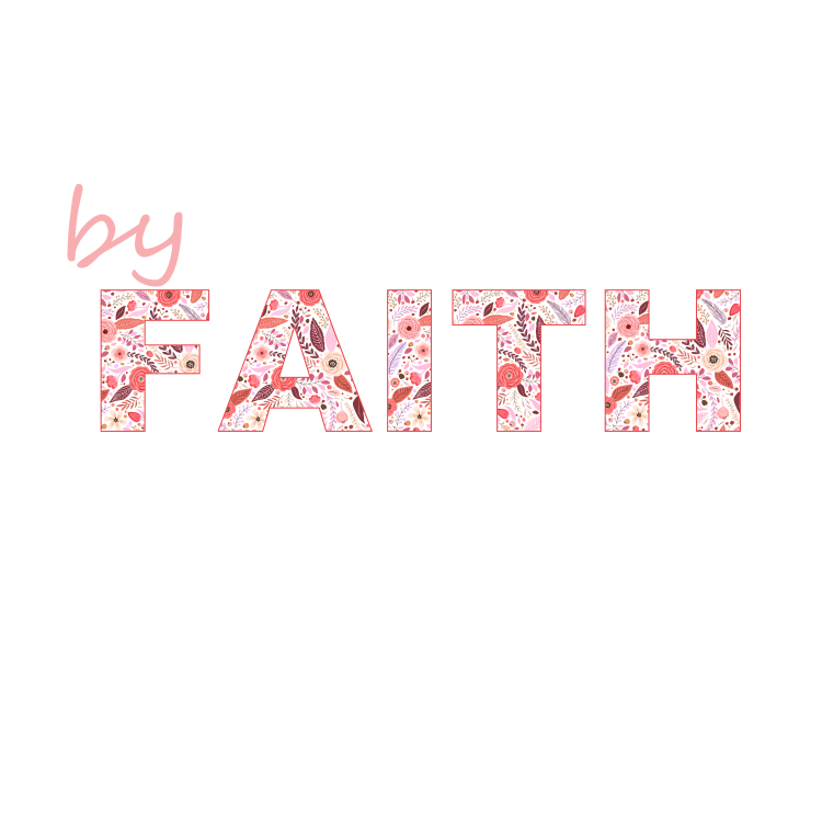 'By Faith' Lady's Tee