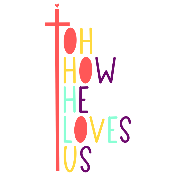 'Oh How He Loves Us' Lady's Tee