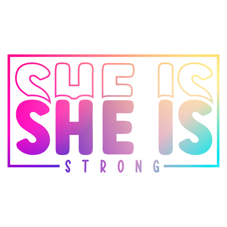 'She Is Strong' Lady's Tee