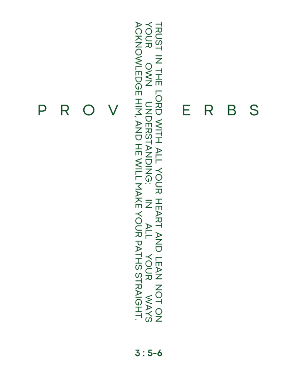 'Proverbs 3' Men's Tee