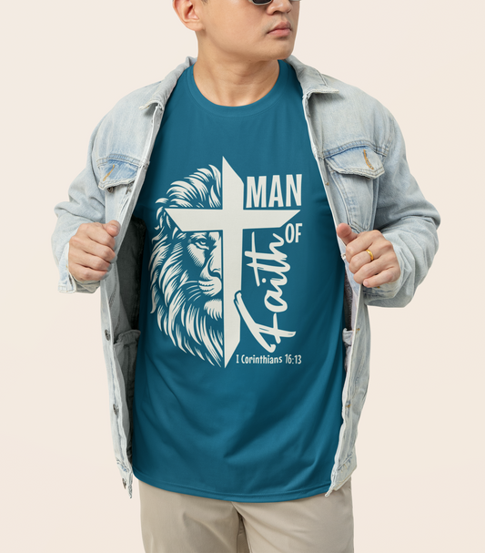 'Man Of Faith' Men's Tee