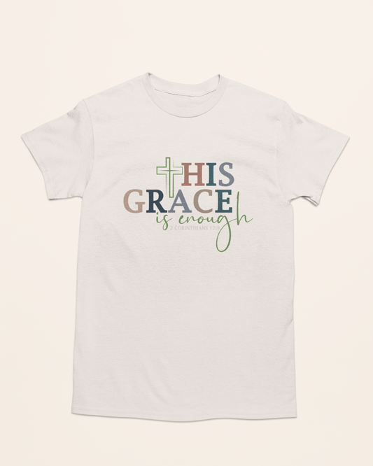 'His Grace Is Enough' Men's Tee