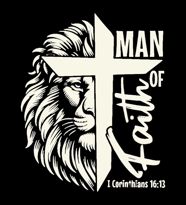 'Man Of Faith' Men's Hoodie