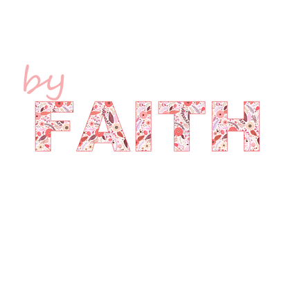 'By Faith' Lady's Tee