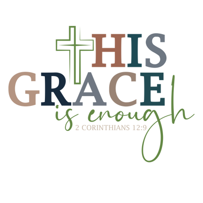 'His Grace Is Enough' Men's Tee