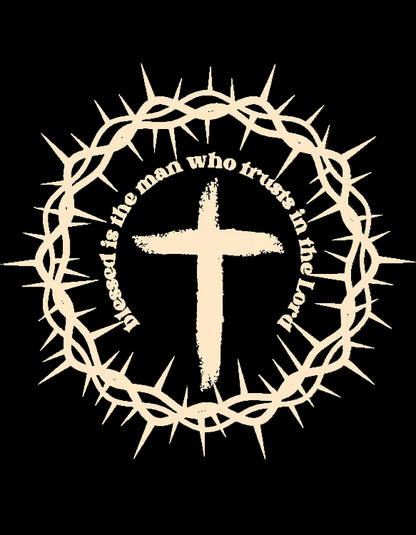 'Blessed Is The Man' Men's Tee
