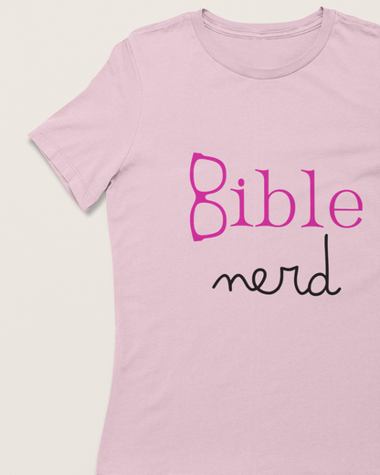 'Bible Nerd' Lady's Tee