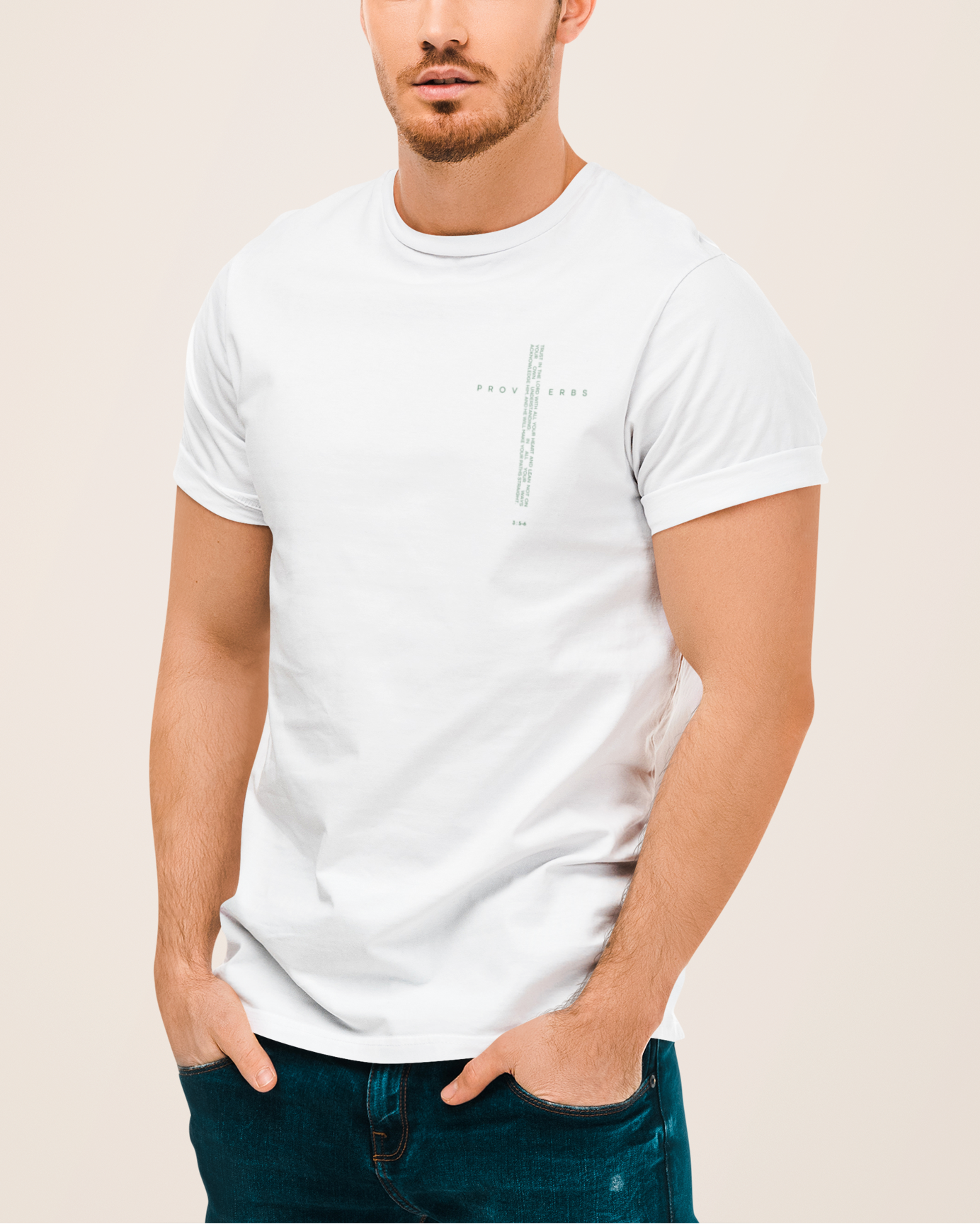 'Proverbs 3'  Men's Tee