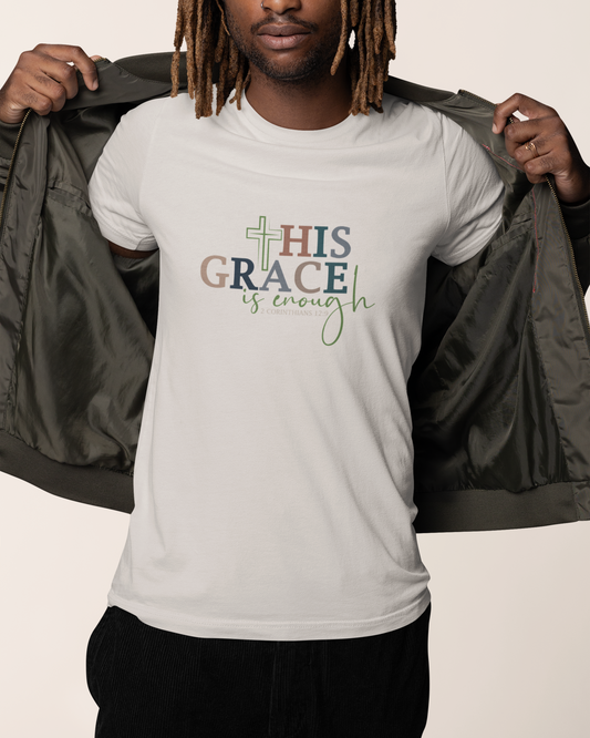 'His Grace Is Enough' Men's Tee