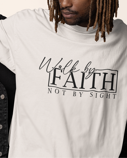 'Walk By Faith' Men's Tee