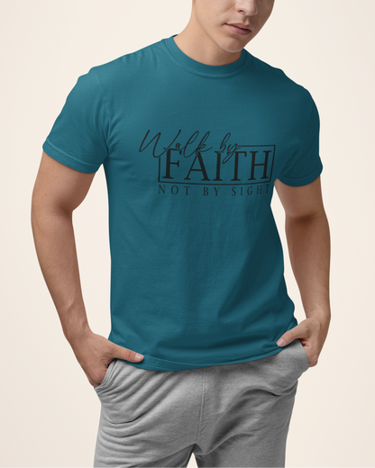 'Walk By Faith' Men's Tee