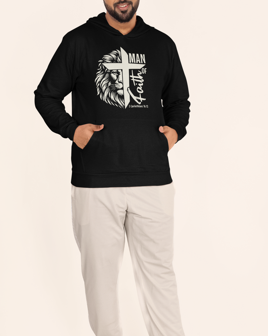 'Man Of Faith' Men's Hoodie