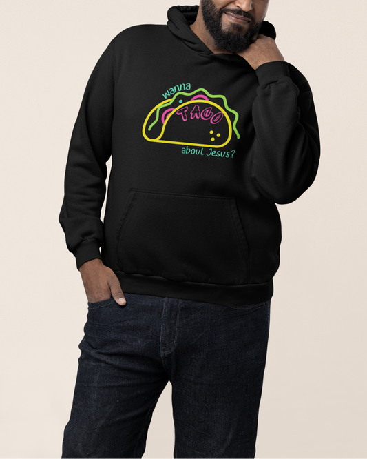 'Wanna Taco About Jesus' Men's Hoodie