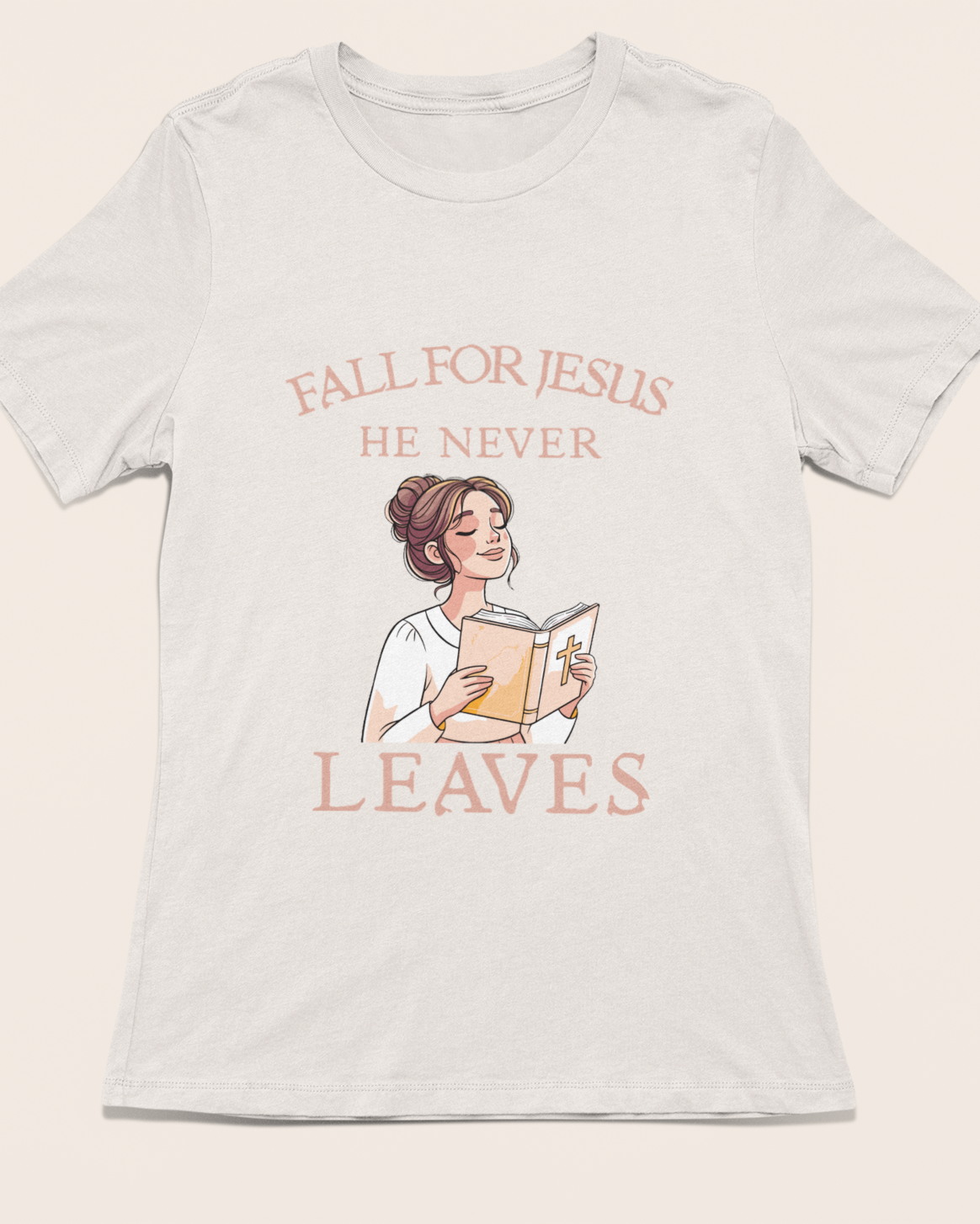 'Fall For Jesus' Lady's Tee