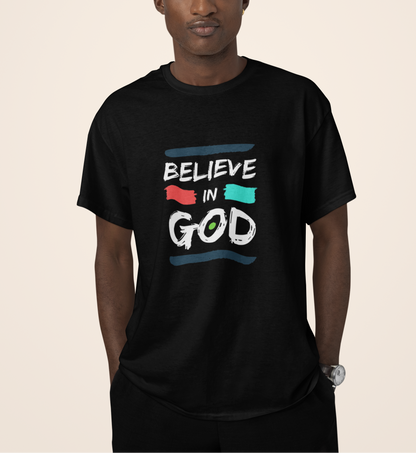 'Believe In God' Men's Tee