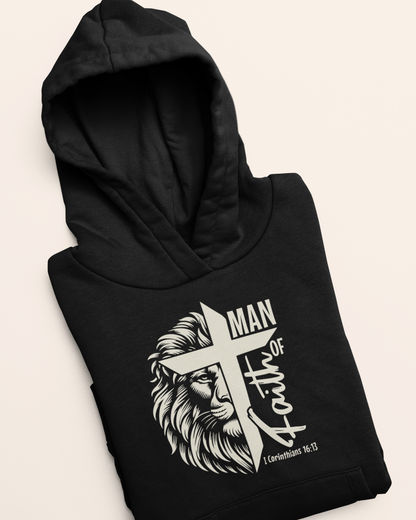 'Man Of Faith' Men's Hoodie