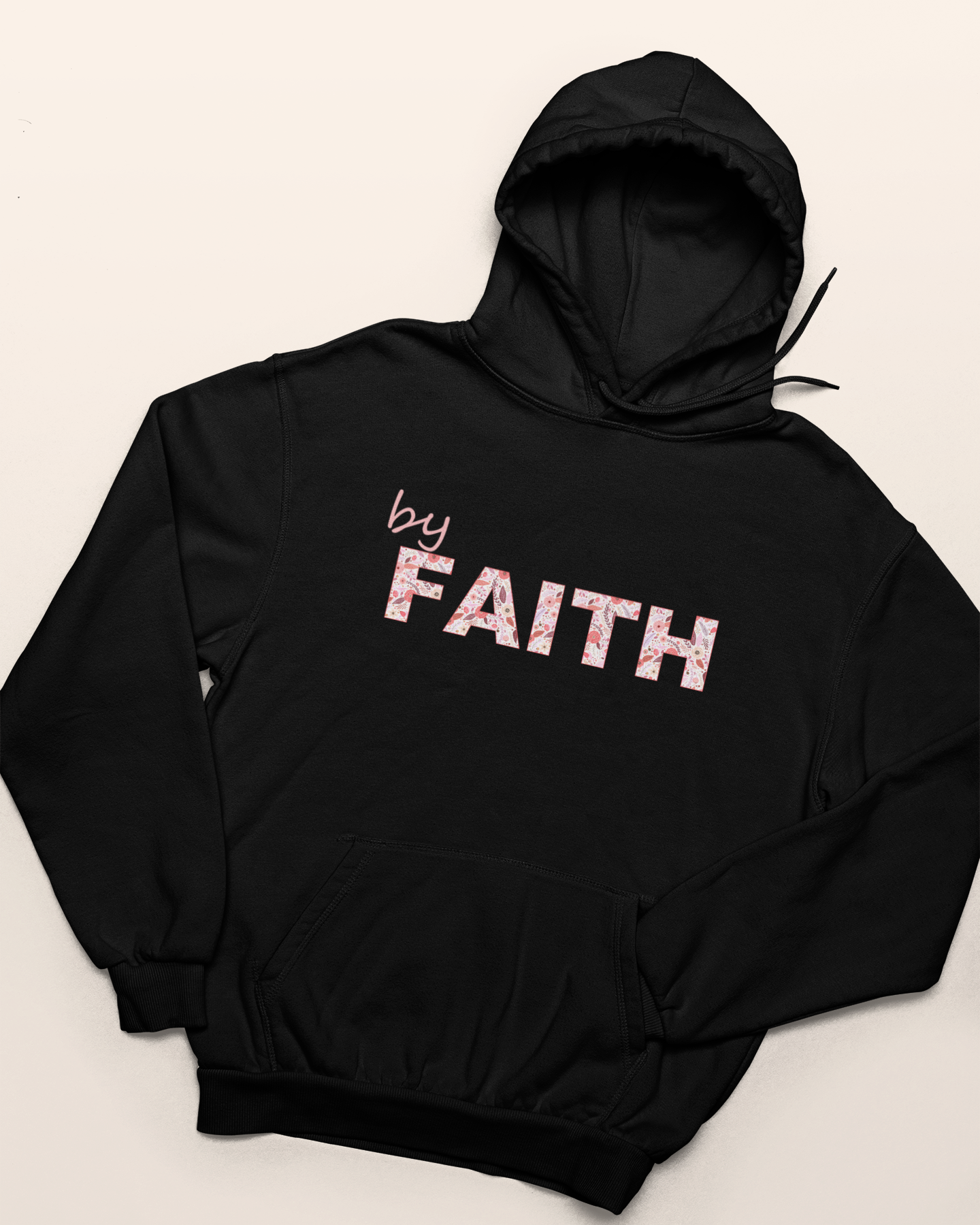 'By Faith' Lady's Hoodie