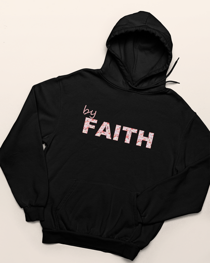 'By Faith' Lady's Hoodie
