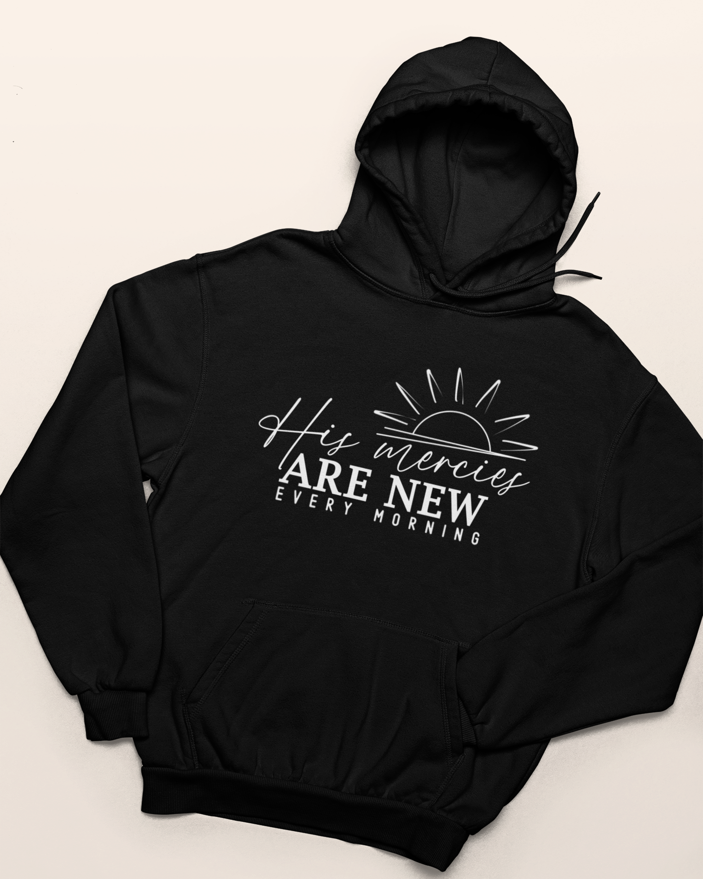 'His Mercies Are New' Lady's Hoodie