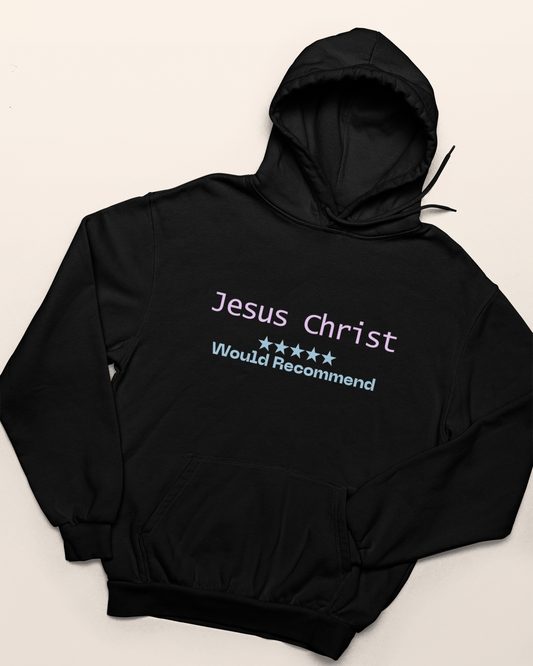 'Jesus - 5 Stars' Lady's Hoodie