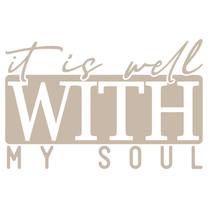 'It Is Well With My Soul' Men's Tee