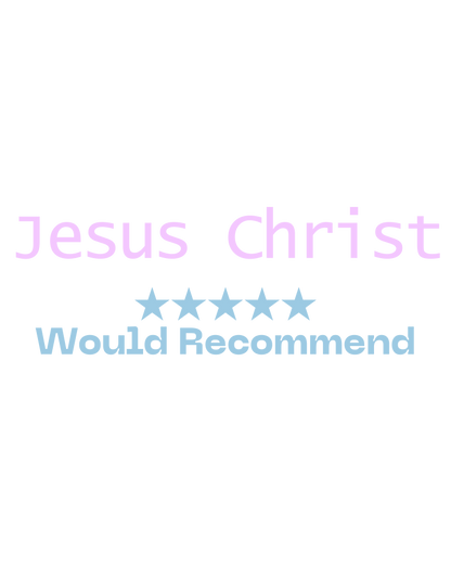 'Jesus - 5 Stars' Lady's Tee
