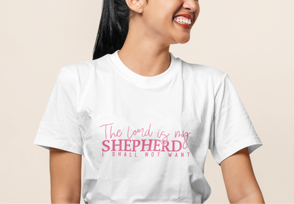'The Lord Is My Shepherd' Lady's Tee