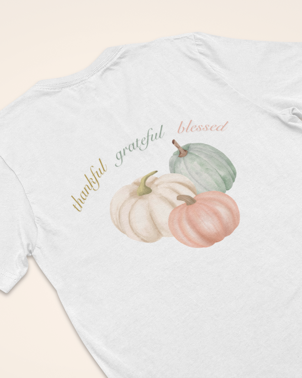 'Thankful, Greatful, Blessed' Lady's Tee