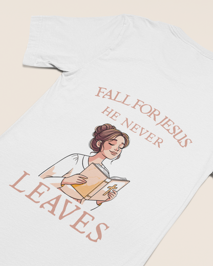 'Fall For Jesus' Lady's Tee